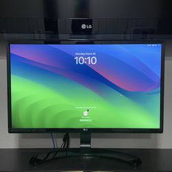 LG 24 In LED IPS Monitor 