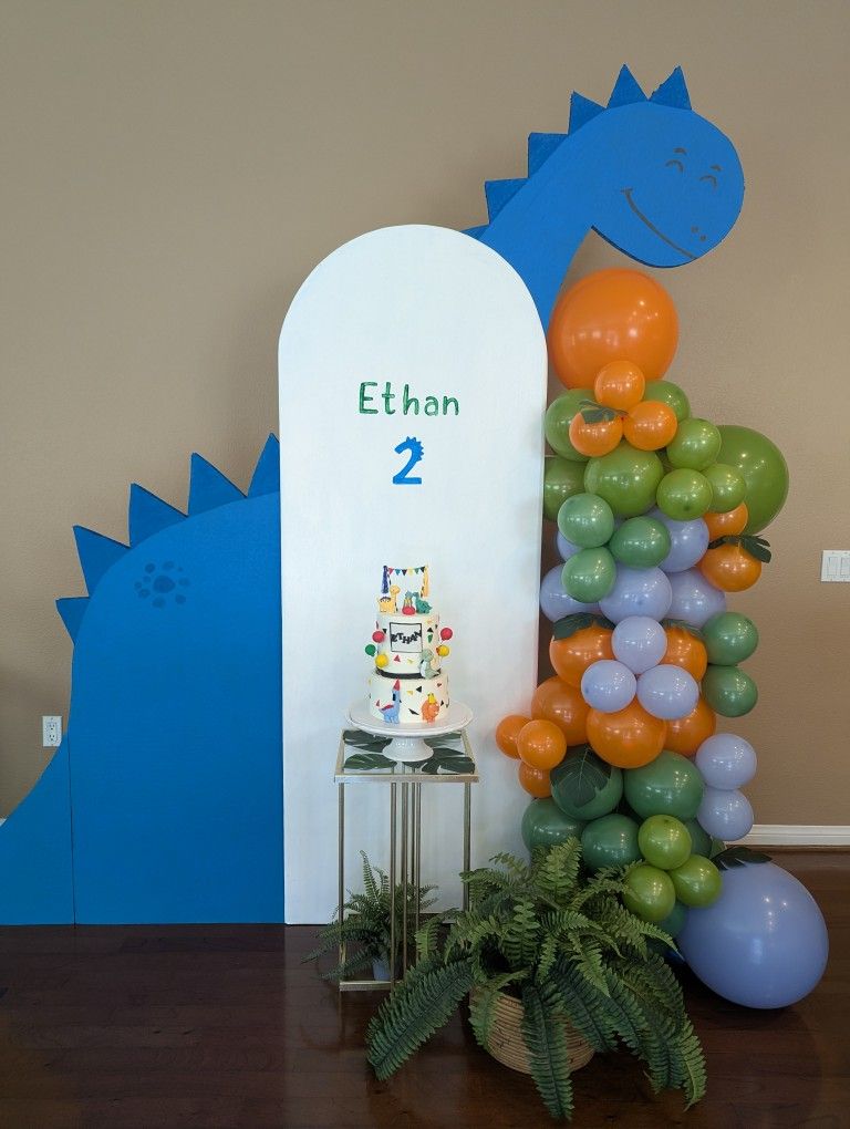 Big Dinosaur For Bday Decorations