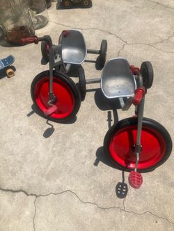 2 Vintage Angeles Tricycles
