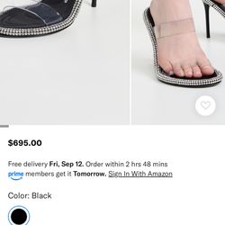 Alexander Wang Nova Crystal Slide