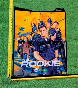 The ROOKIE TV Show Nathan Filian SDCC 2026 Comic-Con Swag Bag Backpack Exclusive