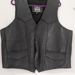 Men's Leather Vest