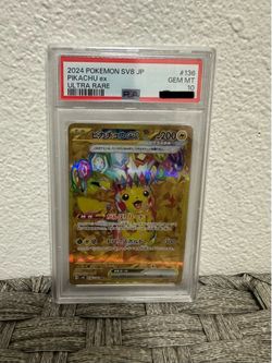 Pikachu ex PSA10