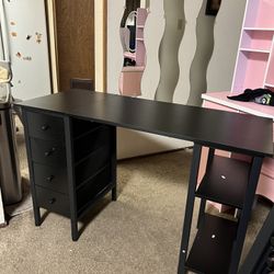Desk With 4 Drawers