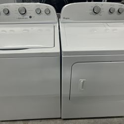 Matching Whirlpool Washer Dryer Set 