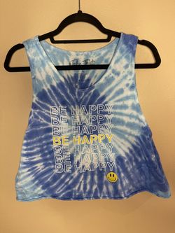 Be Happy Muscle Tank Top Women