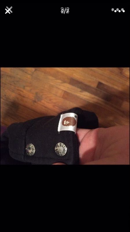 Bape jacket size medium fits a small authentic