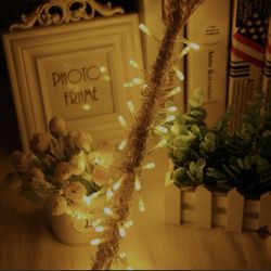 Warm White Brand new 33ft 100 LED String Christmas led Lights 30V Plug In Waterproof 8 Modes room decoration outdoor/indoor decor available in