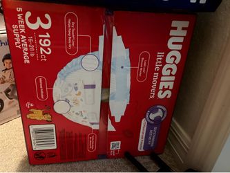 size 3 huggies