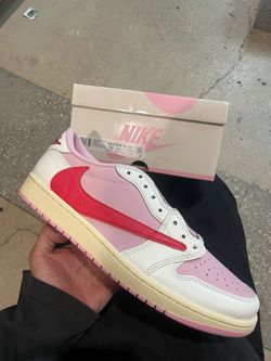 Travis Scott x Air Jordan 1 Retro Low OG ‘Sail Tropical Pink’
