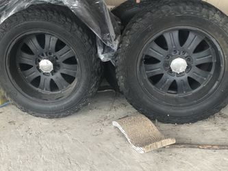 22” rims and tires