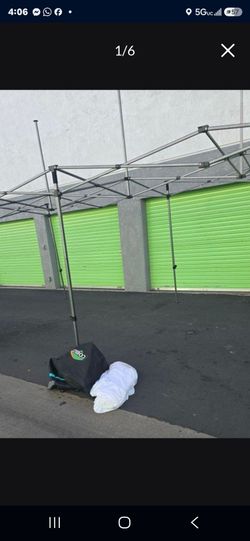10x20 White CANOPY EZUP HEAVY DUTY White