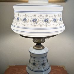Large Vintage Abigail Adams Hurricane Lamp