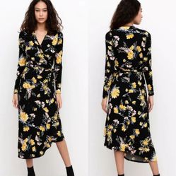*NWT* Yumi Kim Sabine Wrap Midi Dress