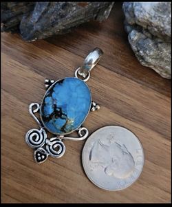 Turquoise 925 Pendant 