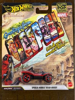 Spider-Mobile Dead-Buggy Dead Pool 2026 Hot Wheels Premium Pop Culture