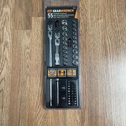 GearWrench 55 Pc Ratchet & Driver Set