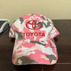Women’s Baseball Hat Cap Toyota Pink Camo Camouflage Western Washington 