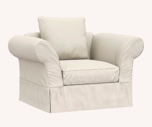 Custom POTTERY BARN Chair and a Half