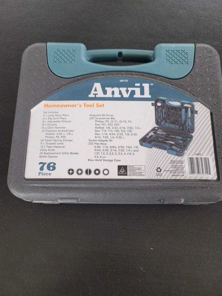 Anvil 76 Piece Tool Set