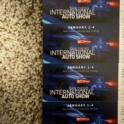 San Diego Auto Show Tickets