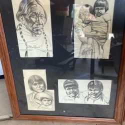 3 Hand Drawn Art From D.kusianovich