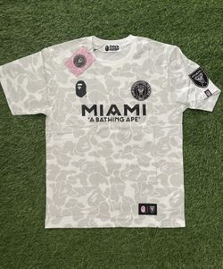 BAPE X Inter Miami Cf Camo T- Shirt 