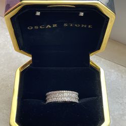 Gold Baguette Diamond Ring