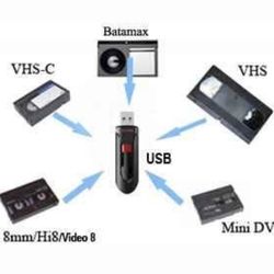 CONVERT OLD VIDEO TAPES TO DIGITAL FLASH DRIVE