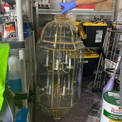 Brass Chandelier