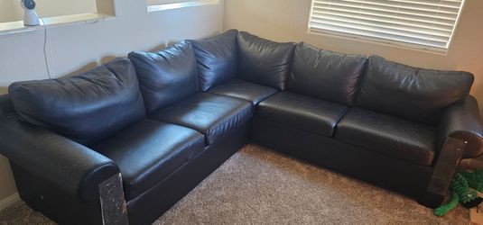 Black Sectional Couch