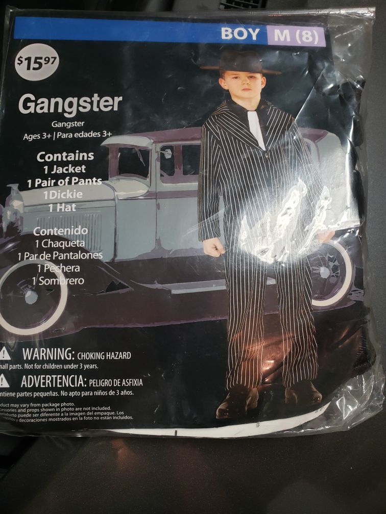 Gangster Halloween costume