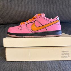 Nike Sb Dunk Low The Powerpuff Girls Blossom