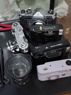 Flim camera and lens