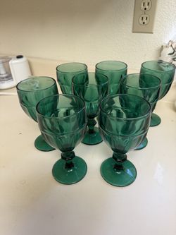 Vintage water goblets
