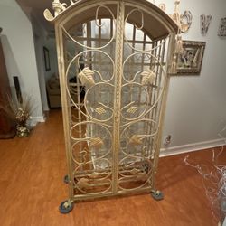 Tuscan Wrought iron Wine Rack