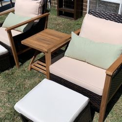 Outdoor Chair Set 