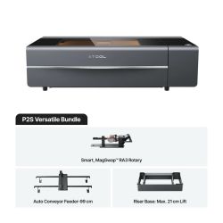 xTool P2S 55W Desktop CO2 Laser Cutter VERSATILE BUNDLE ( 1100 OFF )