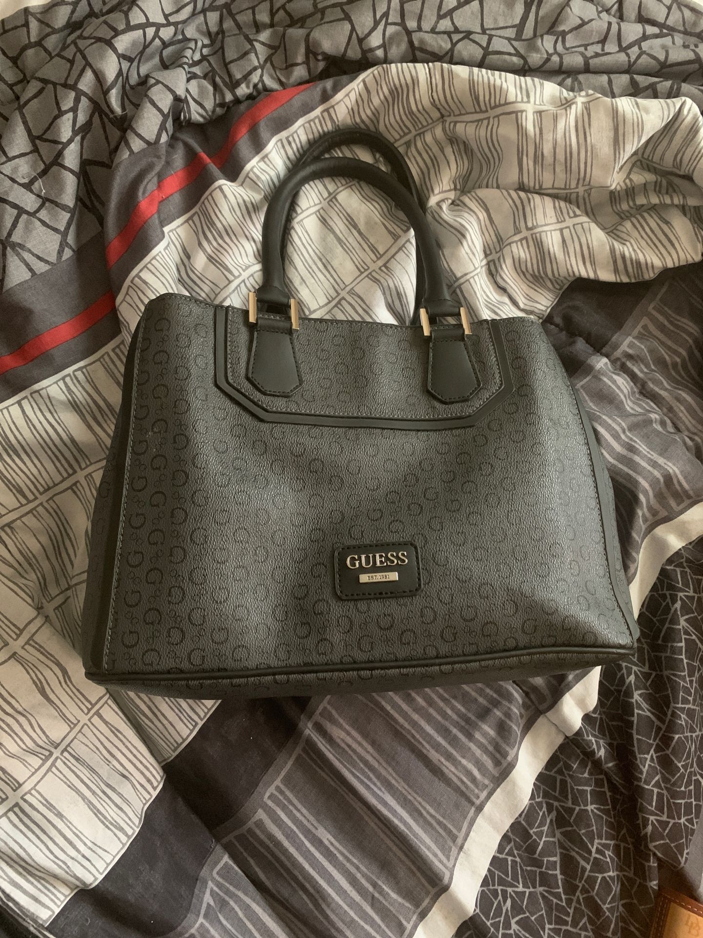 Leather Handbags Guess Leather Bracelet Buy Guess Black Self