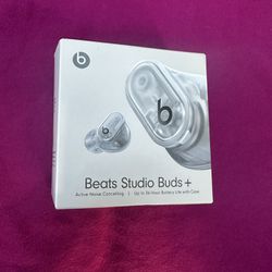 Beats Studio Buds Transparent Brand New