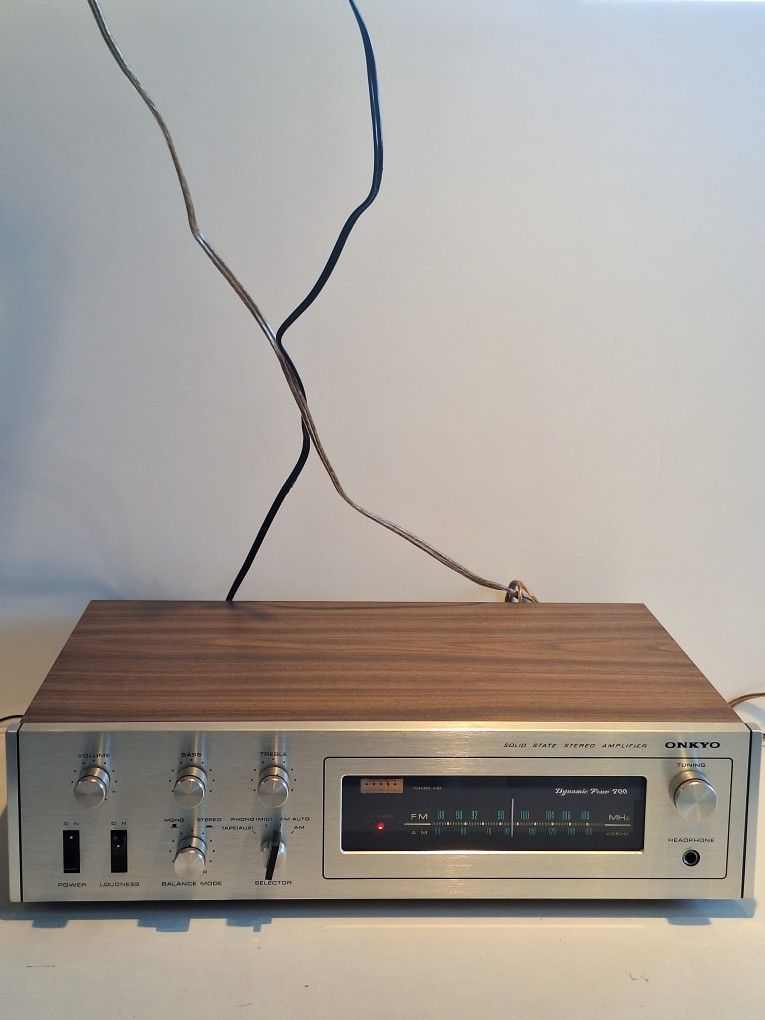 Onkyo Solid State Stereo Amplifier Dynamic Four 700 Rare