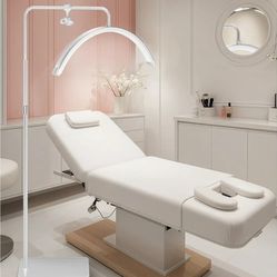 Lash Light for Eyelash Tech-Esthetician Ring Lantern, Half Moon Light for Led Lash Lamp Extensions, Tattoo Artists, Nail Tech