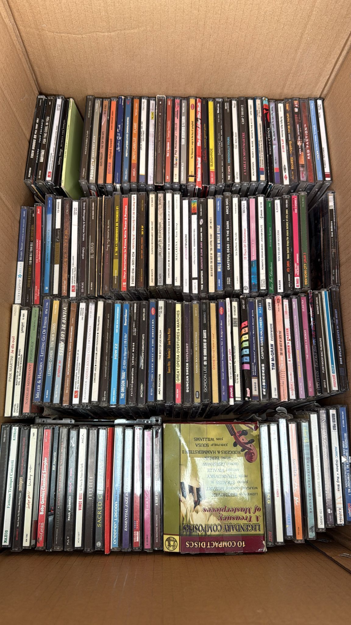 Huge Music CD Lot – Over 100 CDs – Only $40!