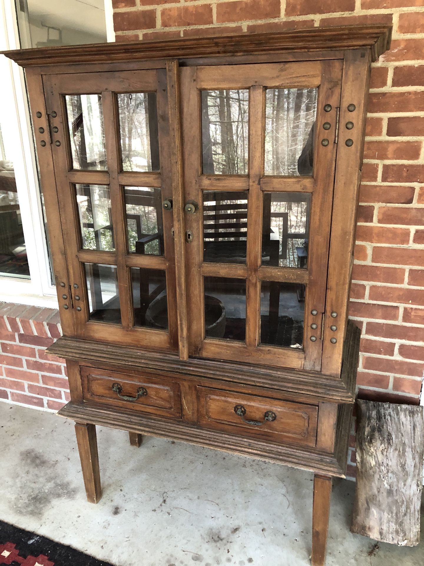 Gorgeous Glass Door Cabinet from Mohr and McPherson