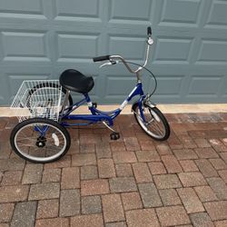 Miami Sun 3 Wheeler 20 Inch Wheel Single Speed