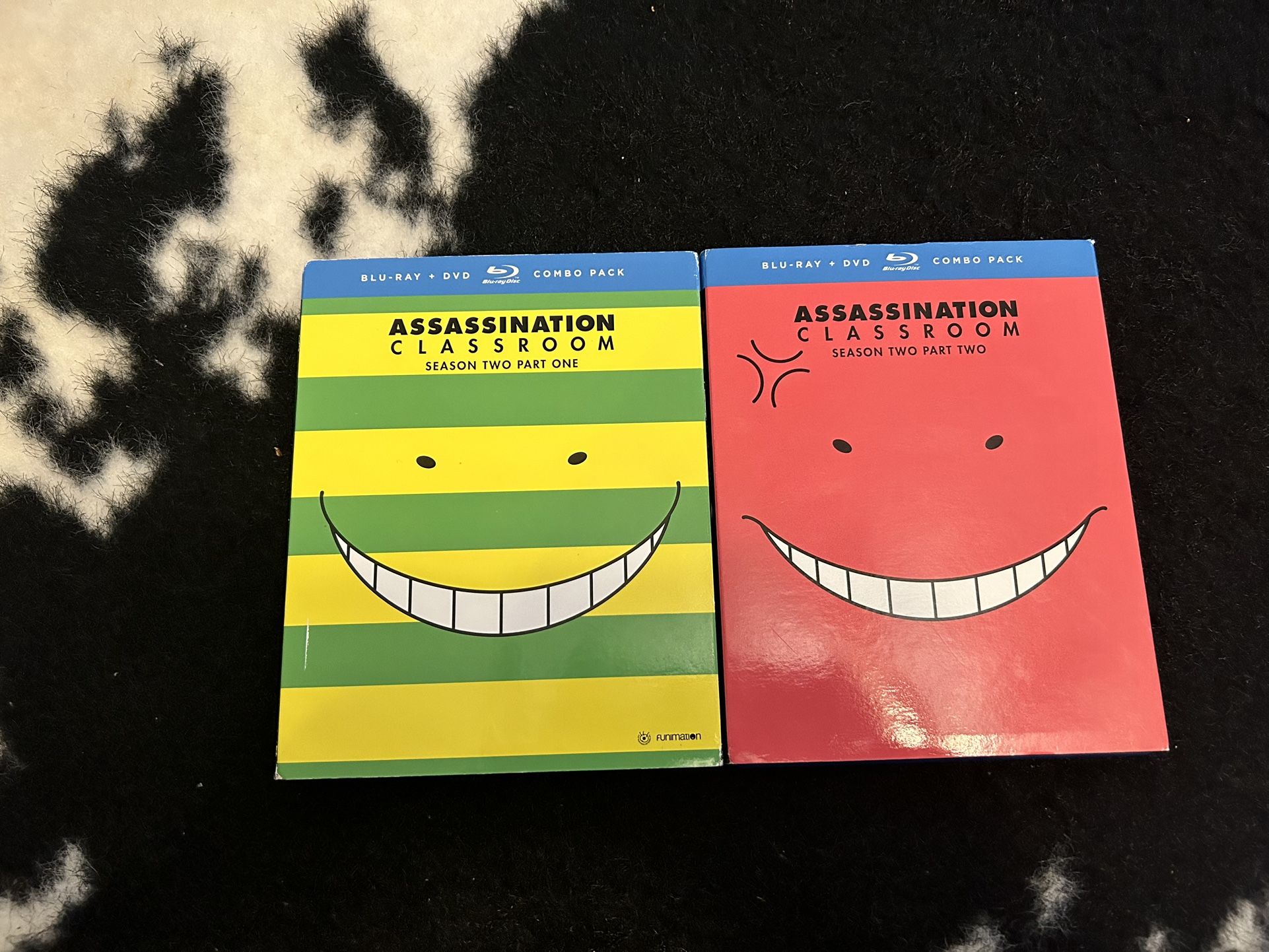 Assination Classroom Season 1 And 2 Blue Ray Mint Condition