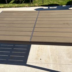 NO THE TABLE IS NOT DAMAGED ITS JUST WET