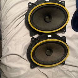 Stock Toyota Tacoma Door Speakers
