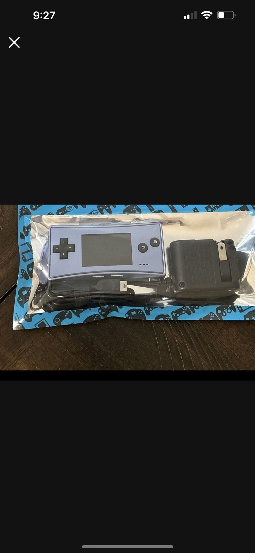 Blue Game Boy Micro