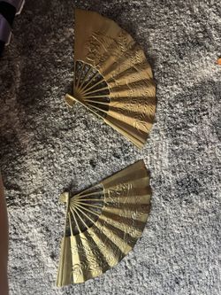 Solid Brass Vintage Fans